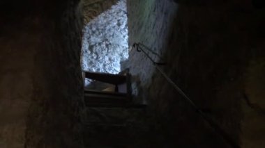 Tallinn, Estonya, Binanın kenarında bir tabela