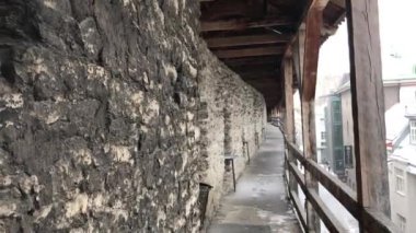 Tallinn, Estonya Taş bir bina