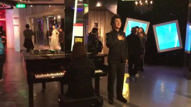 Hong Kong, Çin, 20 Kasım 2016: Bir odada duran bir grup insan