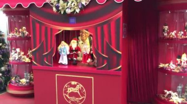 Hong Kong, Çin, 20 Kasım 2016: Noel gösterisi