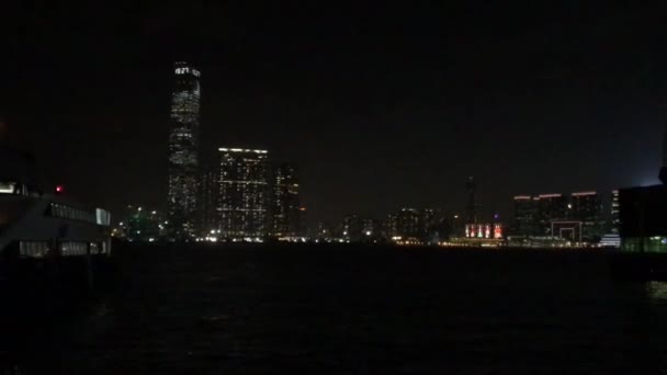 Hong Kong, Cina, La torre della città — Video Stock