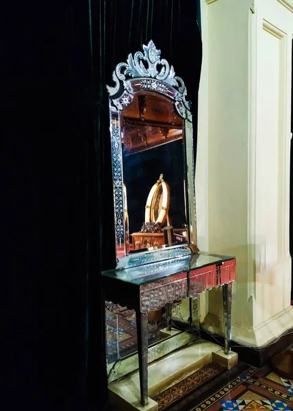 Mysore Karnataka India Jan 2019 Închiderea Oglinzii Regale Cadru Antic — Fotografie, imagine de stoc