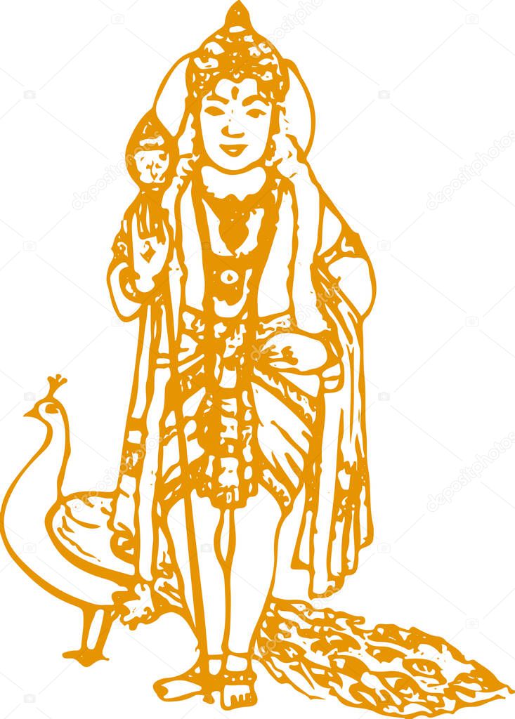 Featured image of post Lord Muruga Outline Murugan Drawing / Pray to lord murugan to unravel the great mysteries of the universe.