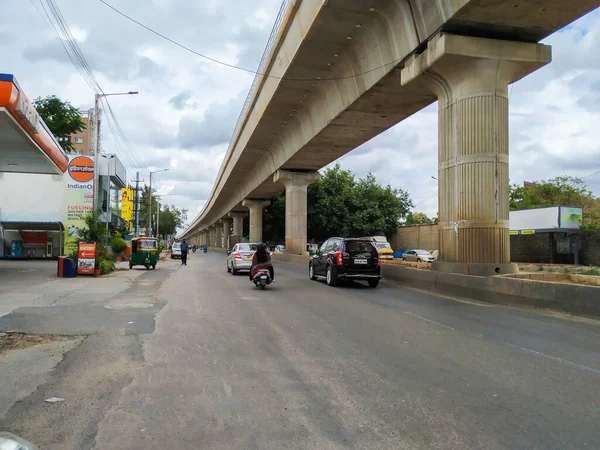 Bangalore Karnataka Hindistan Haziran 2020 Namma Metro Yelachenahalli Green Line — Stok fotoğraf