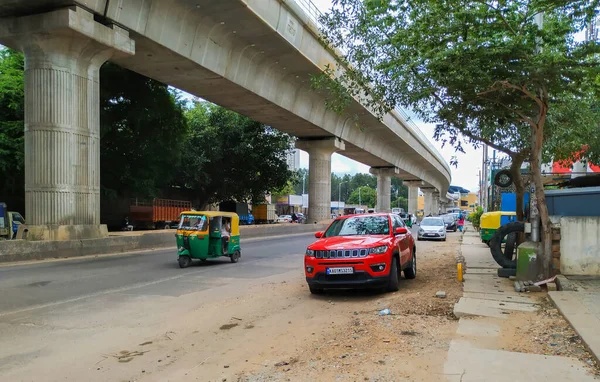 Bangalore Karnataka India Jun 2020 Bella Vista Della Metropolitana Namma — Foto Stock