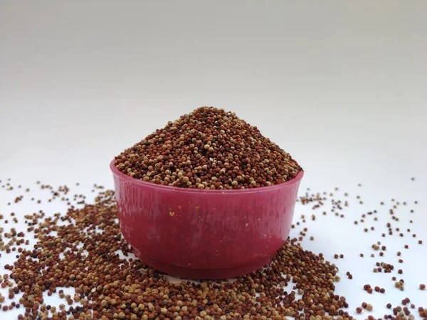 Ragi Também Conhecido Como Finger Millet Que Alimento Saudável Sem — Fotografia de Stock