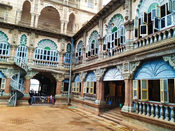 Mysore Karnataka Índia Oct 2019 Bela Vista Pátio Luta Dentro — Fotografia de Stock