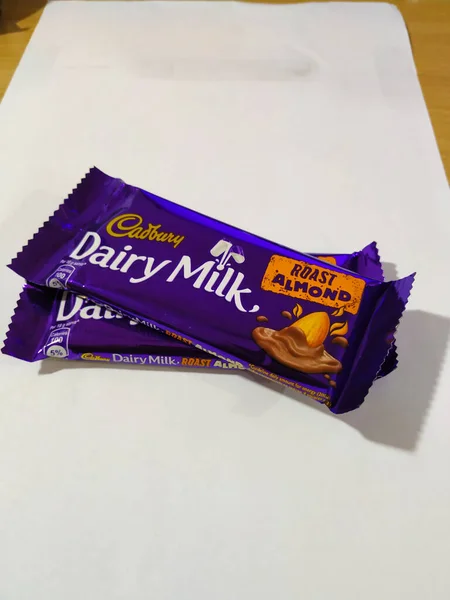 Bangalore Karnataka India Jan 2020 Close Van Cadbury Melk Geroosterde — Stockfoto