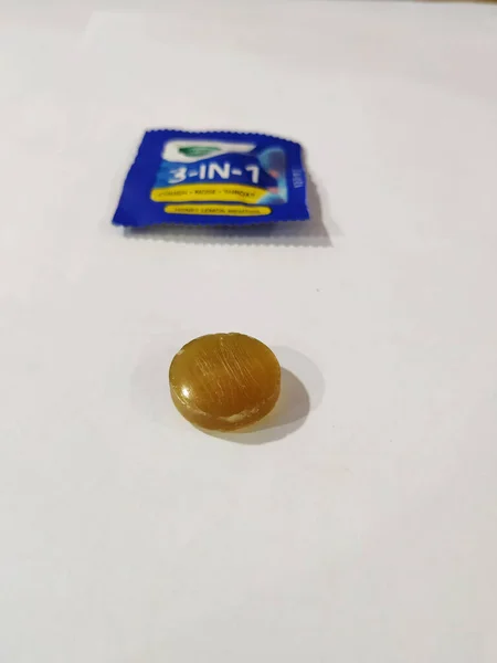 Bangalore Karnataka India Jan 2020 Closeup Vicks In1 Pack Candy — Stock fotografie