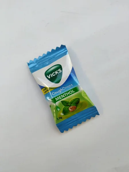 Bangalore Karnataka Índia Jan 20202 Closeup Blue Color Pack Vicks — Fotografia de Stock