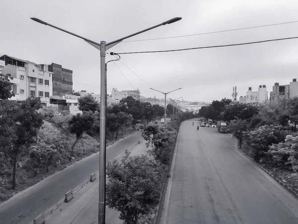 Bangalore Karnataka India Aug 2020 Krásný Výhled Laggere Ring Road — Stock fotografie