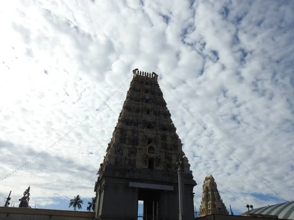 Kollegala Karnataka India Junio 2020 Hermosa Vista Del Cielo Nuboso —  Fotos de Stock