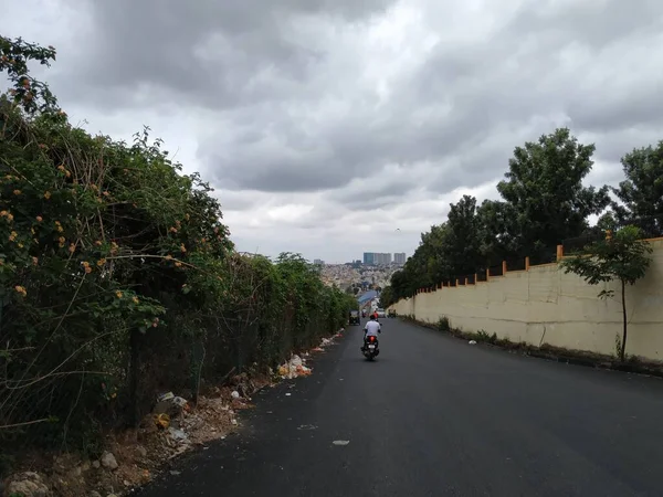 Bangalore Karnataka Índia Oct 2020 Belo Centro Cidade Uma Vista — Fotografia de Stock