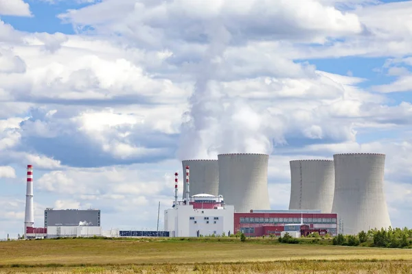 Kärnkraftverket Temelin Tjeckien — Stockfoto