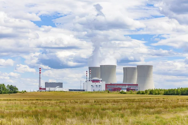 Kärnkraftverket Temelin Tjeckien — Stockfoto