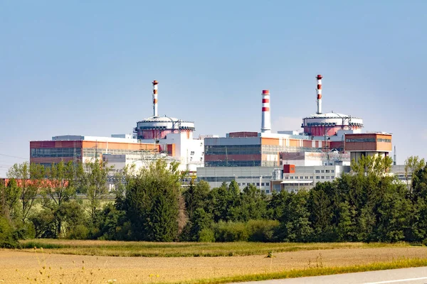 Reactor Central Nuclear Temelin — Foto de Stock