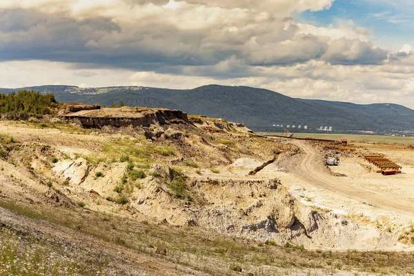 Mine Charbon Près Horni Jiretin Dans Nord Bohême République Tchèque — Photo