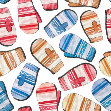 Çizilmiş eldivenlerle kusursuz desen