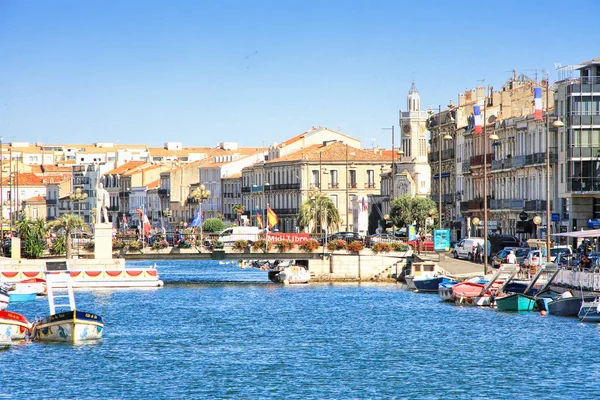 Sete France September 2014 Royal Chanel Sete Fascinating Small Town — Stock Photo, Image