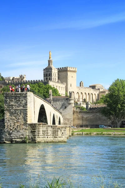 Novidades Medievais Famosas Cidade Avignon Sul França — Fotografia de Stock