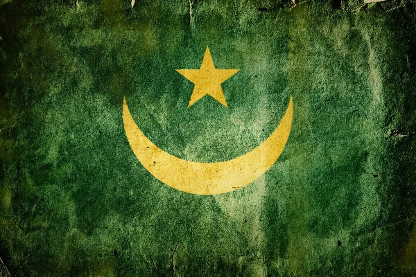 Flag of Mauritania — Stock Photo, Image