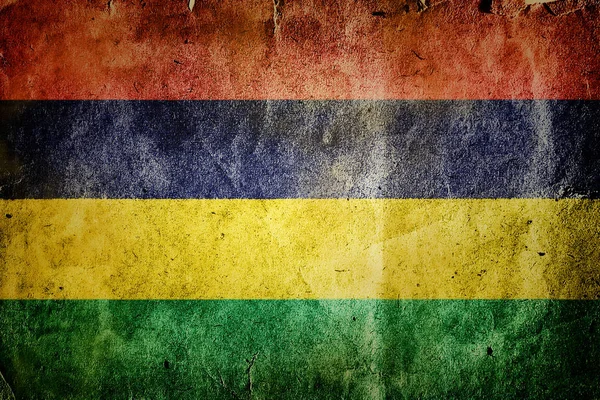 Flagge von mauritius — Stockfoto