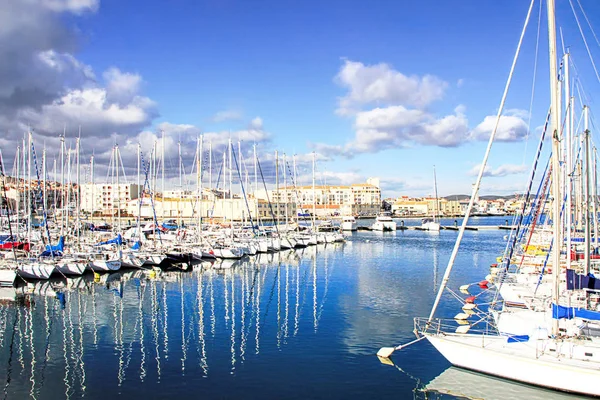 Puerto de Sete, Languedoc, - sur de Francia — Foto de Stock