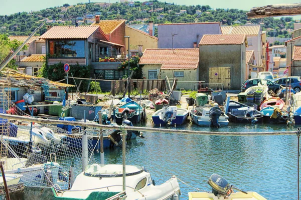 Fishermen's district of Sete, France — Stock Photo, Image