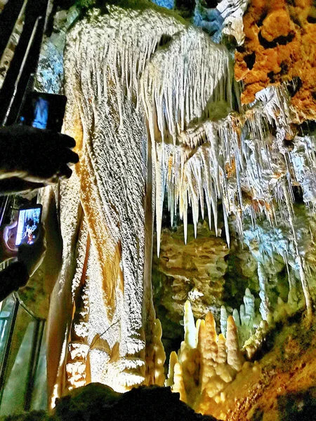 Clamouse Cave, Herault, Frankrijk — Stockfoto