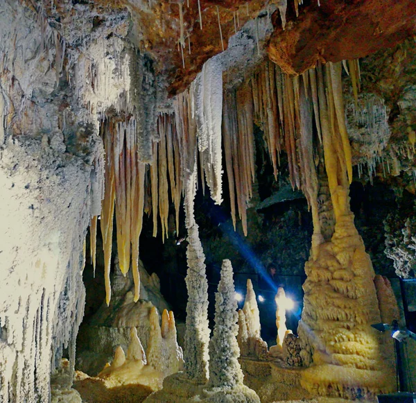 Clamouse Cave, Herault, Frankrijk — Stockfoto