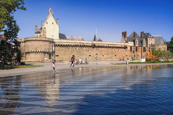Zamek książąt Bretanii, Nantes, Francja — Zdjęcie stockowe