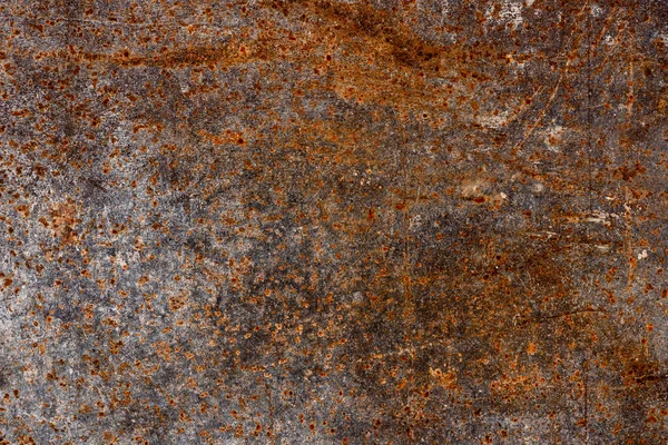 Kovová textura se škrábanci a prasklinami — Stock fotografie