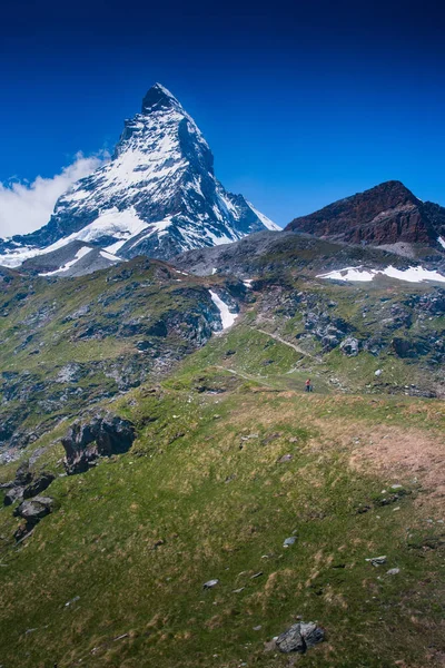 Detail Vom Matterhorn Zermatt Schweiz — Stockfoto