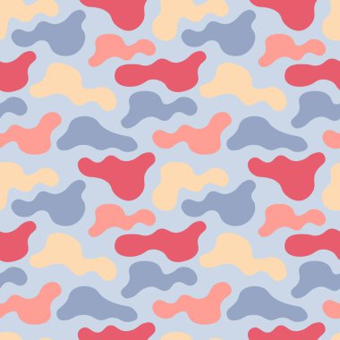 Değişik şekillerde kusursuz soyut desenler. Sonsuz renkli arkaplan