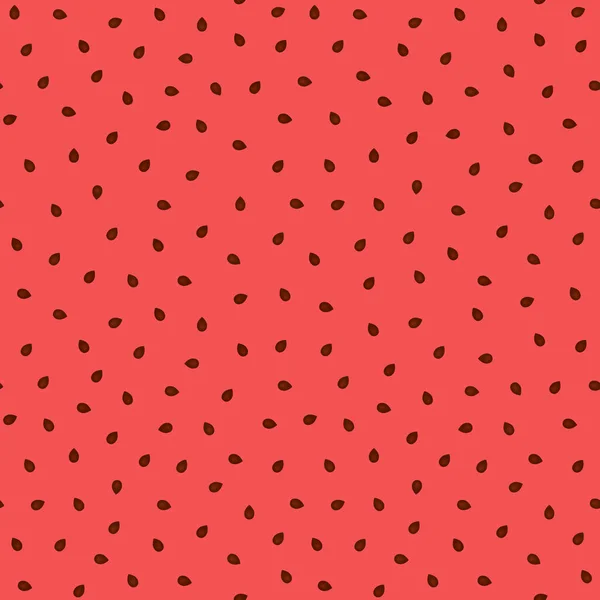 Nahtloses Muster Mit Wassermelonensamen Endloser Roter Hintergrund Für Den National — Stockvektor