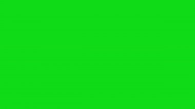 Yeşil ekran üzerinde erkek el işareti silahı atışı