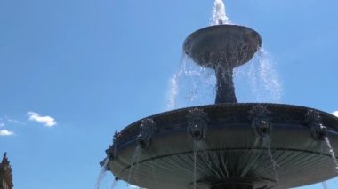 Baden-Wrttemberg, Almanya 'nın Stuttgart şehir merkezi.