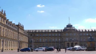 Baden-Wrttemberg, Almanya 'nın Stuttgart şehir merkezi.