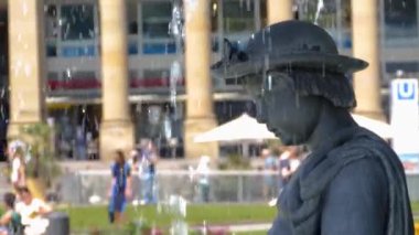 Baden-Wrttemberg, Almanya 'nın Stuttgart şehir merkezi.