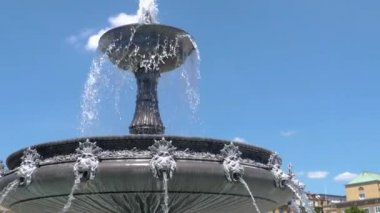  Baden-Wrttemberg, Almanya 'nın Stuttgart şehir merkezi.