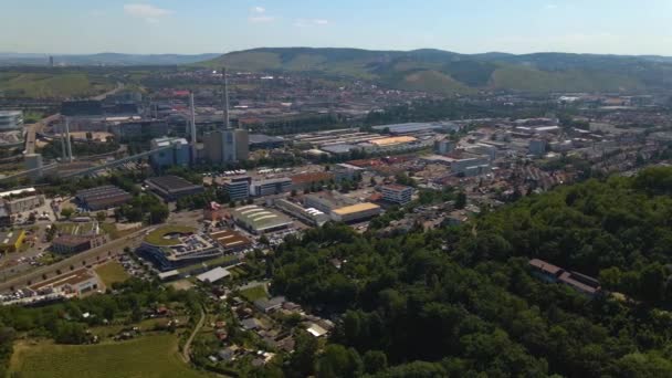 Luftaufnahme Von Stuttgart Deutschland — Stockvideo