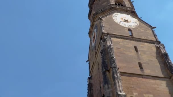 Markt Der Innenstadt Von Stuttgart — Stockvideo