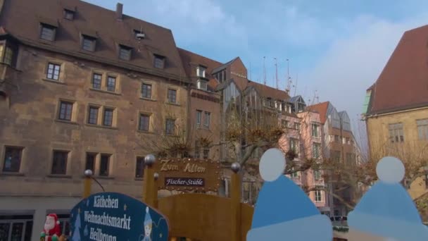 Marché Noël Centre Ville Heilbronn Allemagne Avant Noël Par Après — Video