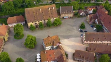 Almanya 'nın küçük Maulbronn kasabasındaki Monestary Havalimanı