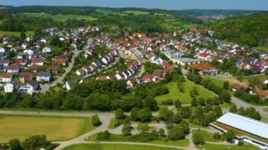 Almanya 'nın Grafenau köyünün havası. 