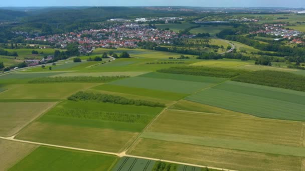 Vista Aérea Torno Neckartailfingen Alemanha — Vídeo de Stock