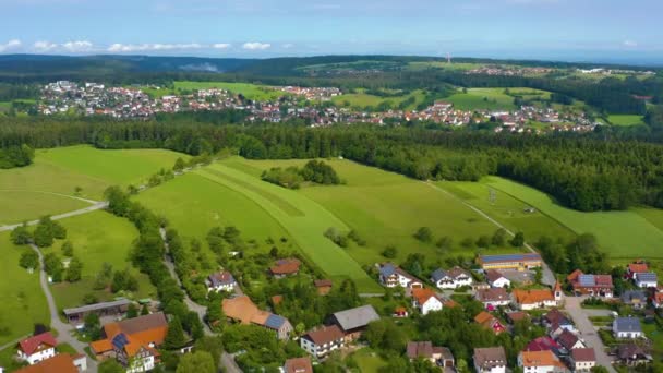 Widok Lotu Ptaka Igelsloch Niemczech — Wideo stockowe