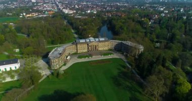 Wilhelmshoehe 'nin hava görüntüsü Kassel, Almanya' da bir yer.