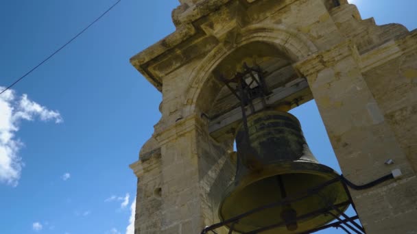 Cathedral Valencia Bell Tower — Stock Video