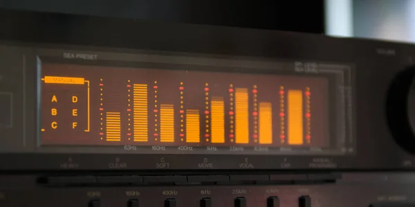 Spektrum müzik analiz ekran.